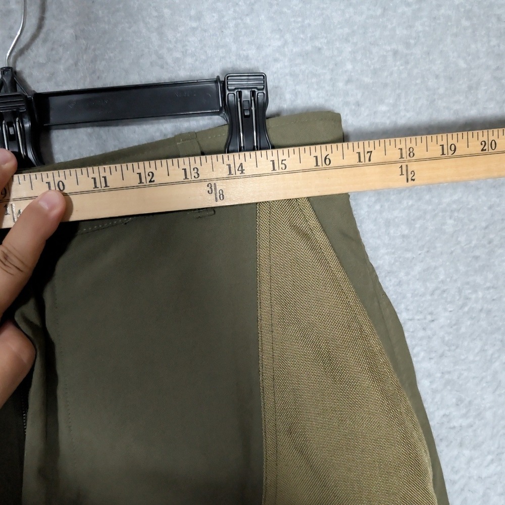 LL Bean Hunting Pants Mens 34 Green Waterproof Brush Briar Utility Performance - Picture 6 of 8